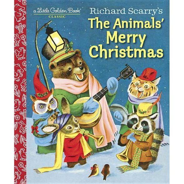 Richard Scarry's the Animals' Merry Christmas - (Little Golden Book) by  Kathryn Jackson (Hardcov... | Target