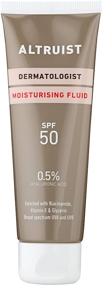 Altruist Daily Lightweight Moisturiser SPF 50, Broad Spectrum UVA/UVB Protection, Anti-Ageing For... | Amazon (UK)