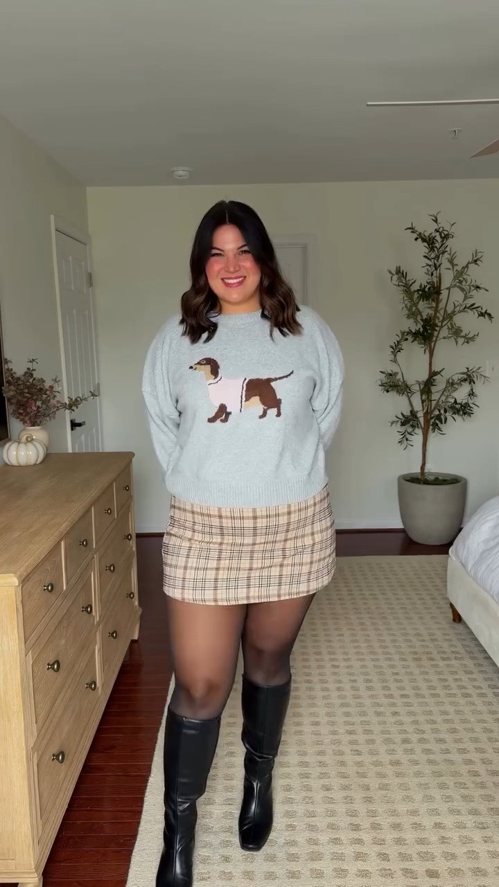 Midsize fall outfit!
Tights & sweater - xl
Skort - xxl (i sized up for length & it was a good call)
Boots - 10

#LTKootd #LTKgrwm #LTKMidsize