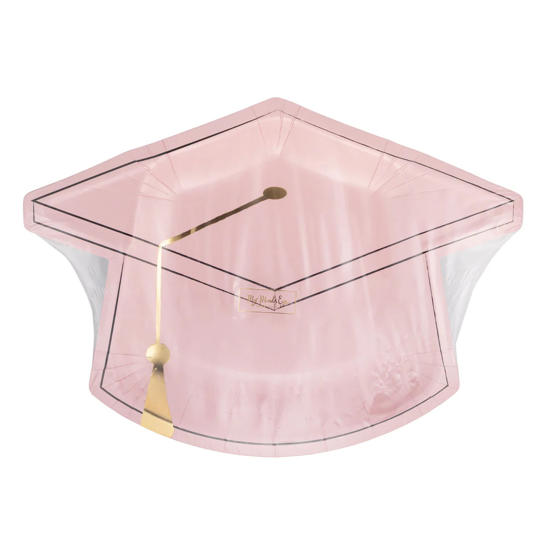 Pink Cap Shaped Plate | My Mind's Eye
