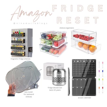 Fridge organizers 
Home 
Organization 

#LTKfindsunder50 #LTKfindsunder100 #LTKhome