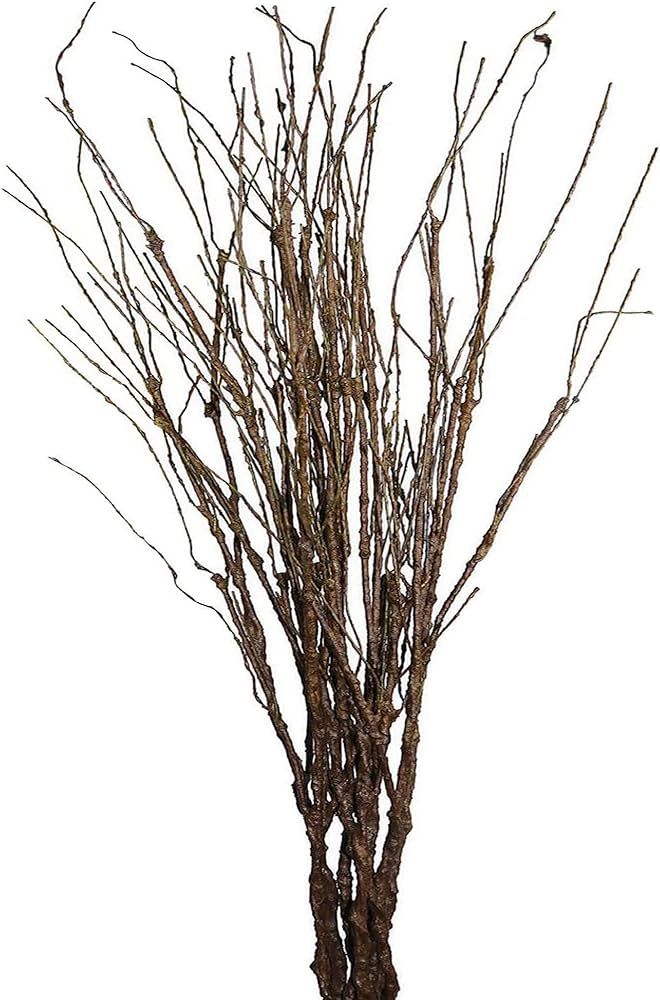 MISSWARM 10 PCS Artificial Twigs Curly Willow Branches, 30.7 Inches Lifelike Bendable Artificial ... | Amazon (US)