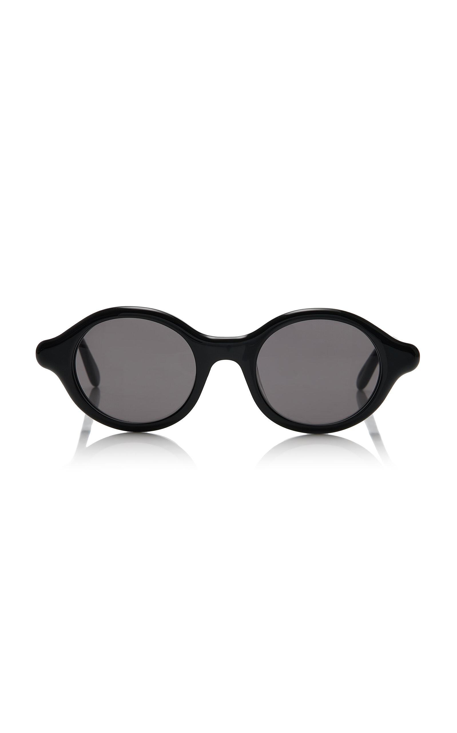 Epsilon Slim Round-Frame Acetate Sunglasses | Moda Operandi (Global)