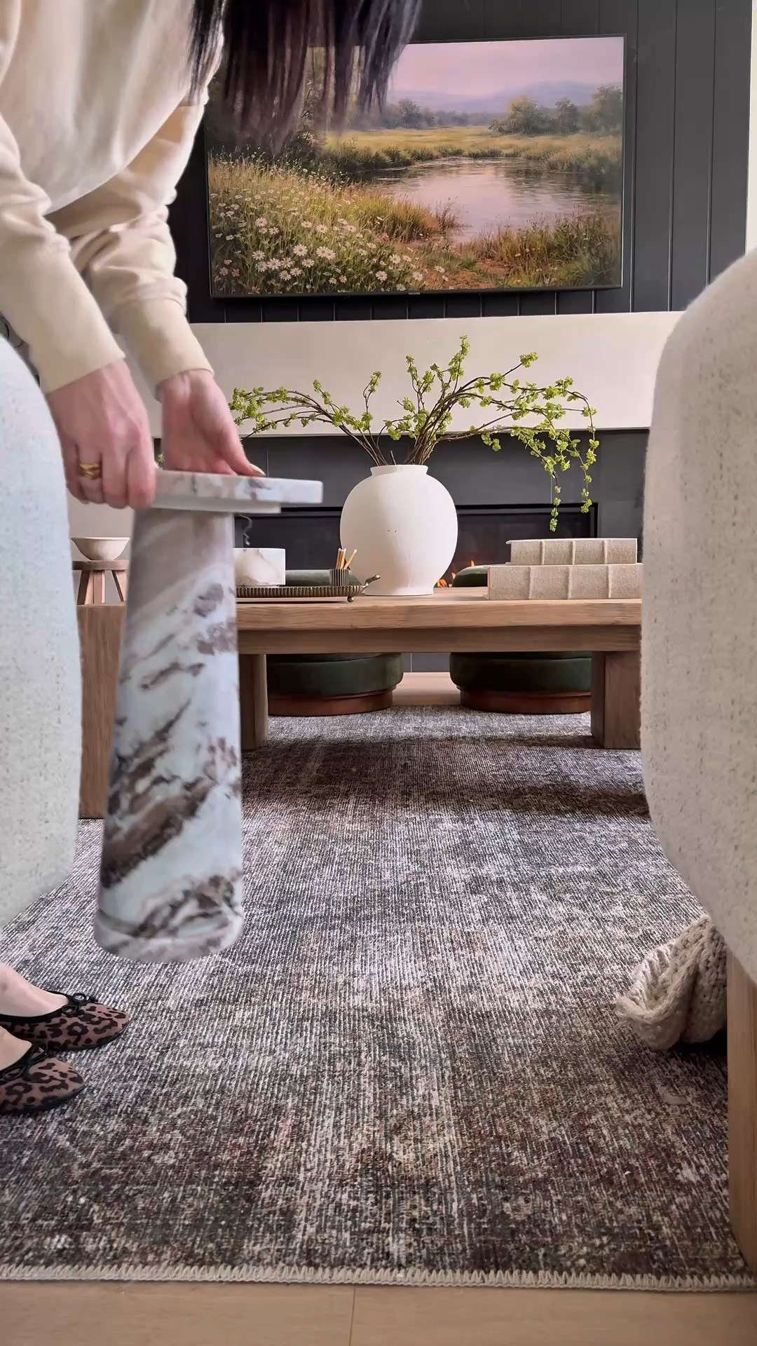 Solid marble accent table..adds such a luxe touch to any space✨✨
This is on the smaller side, perfect for a drink table.

#LTKSaleAlert