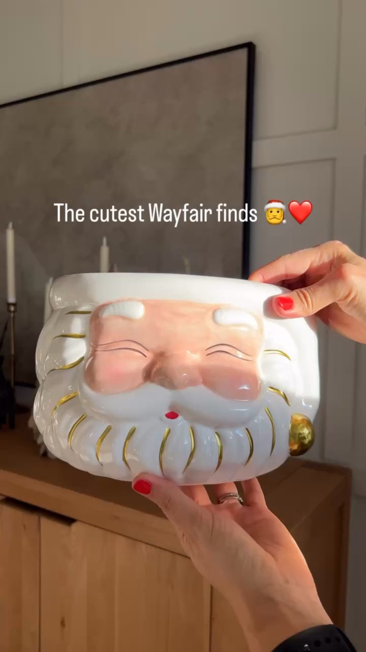 The cutest Santa bowl 🎅