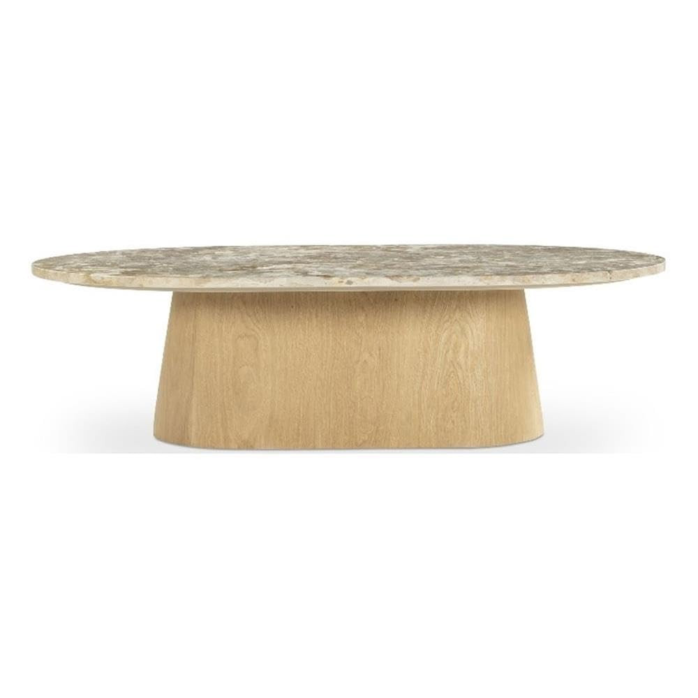 Moe's Home Collection Carly Coffee Table Stone Beige | Amazon (US)