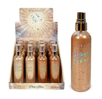 Pixie Glow Shimmer Liquid Glitter Highlight Spray By Xime Beauty (Sunkiss) | Amazon (US)