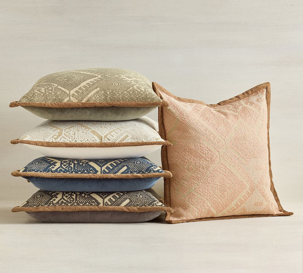 Fez Embroidered Pillow | Pottery Barn (US)