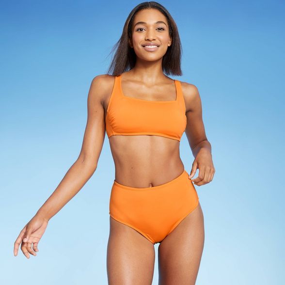 Women's Medium Coverage High Waist Bikini Bottom - Kona Sol™ | Target