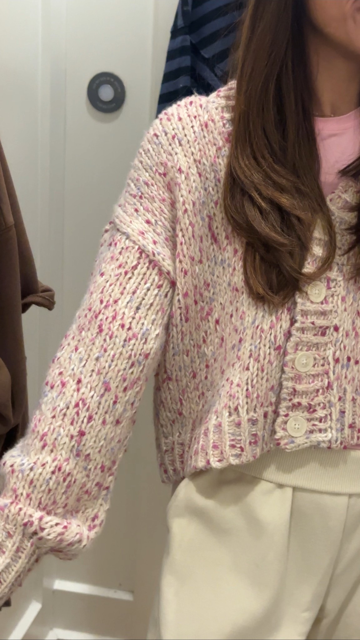 The cutest confetti pink cardigan!! 

Cozy outfit 

#LTKPetite #LTKFindsUnder50 #LTKootd