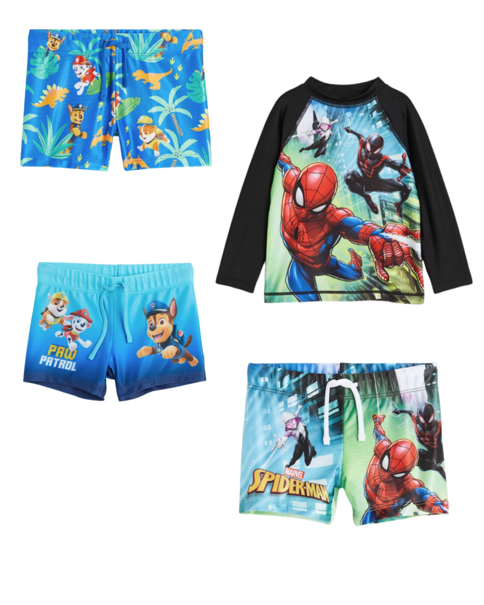 Character swimsuits for boys 

#LTKkids #LTKswim