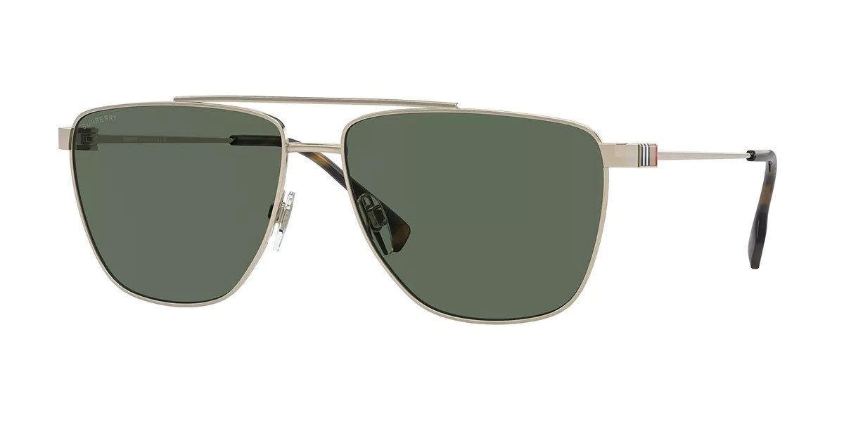 Burberry BE3141 BLAINE Asian Fit 110971 Men's Sunglasses Gold Size 61 | SmartBuyGlasses Global