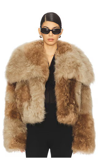 Bomber Jacket in Beige & Sand | Revolve Clothing (Global)