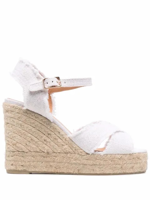 Castañer Bromelia Wedge Espadrilles - Farfetch | Farfetch Global