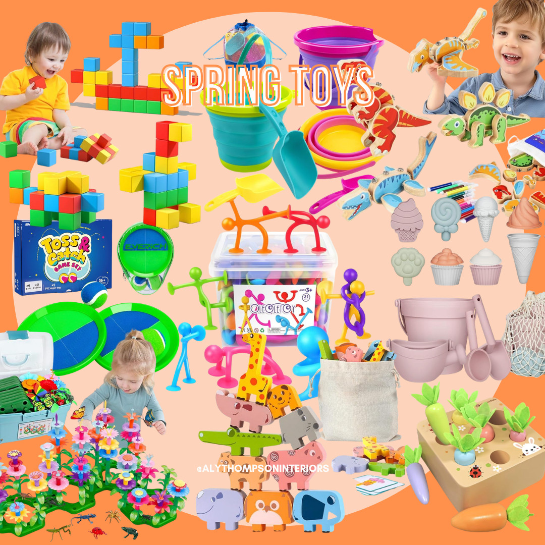Spring Toys | Amazon Deals | Beach Toys | Gifts for Kids | Toddler Toys | Magnetic Blocks | Toss & Catch | STEM Toys | Animal Toys 

 #LTKSeasonal #LTKSaleAlert #LTKKids