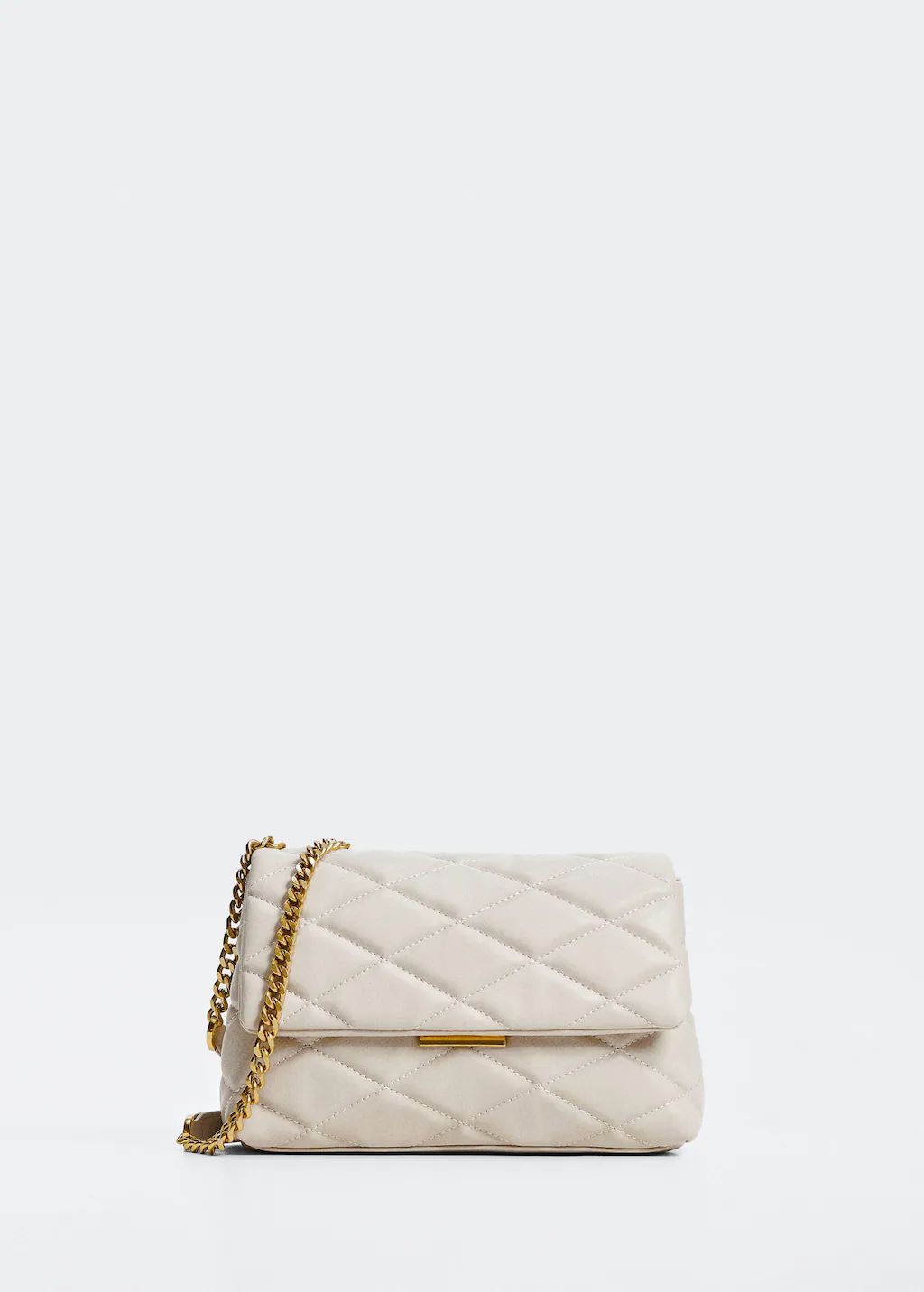 Quilted chain bag | MANGO (US)