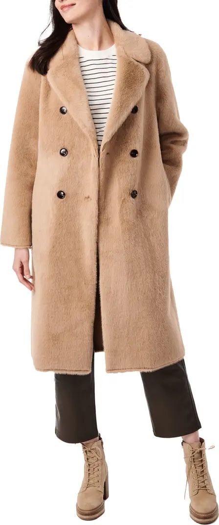 Bernardo Faux Fur Longline Coat | Nordstromrack | Nordstrom Rack