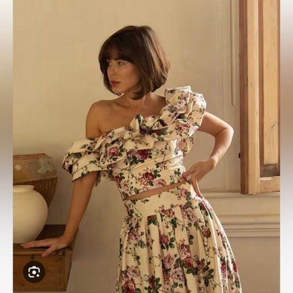 Antonio Melani x The Style Bungalow Miraflores Floral Print Top | Poshmark