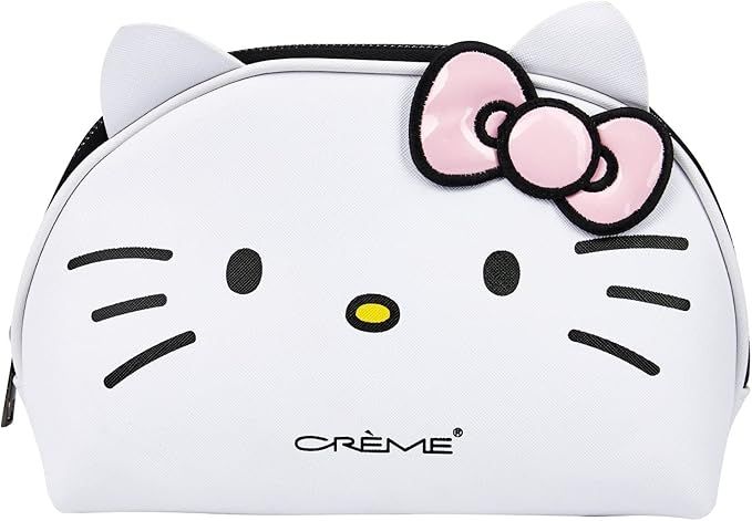 The Crème Shop Hello Kitty Dome Makeup Travel Pouch - Blush Pink | Amazon (US)