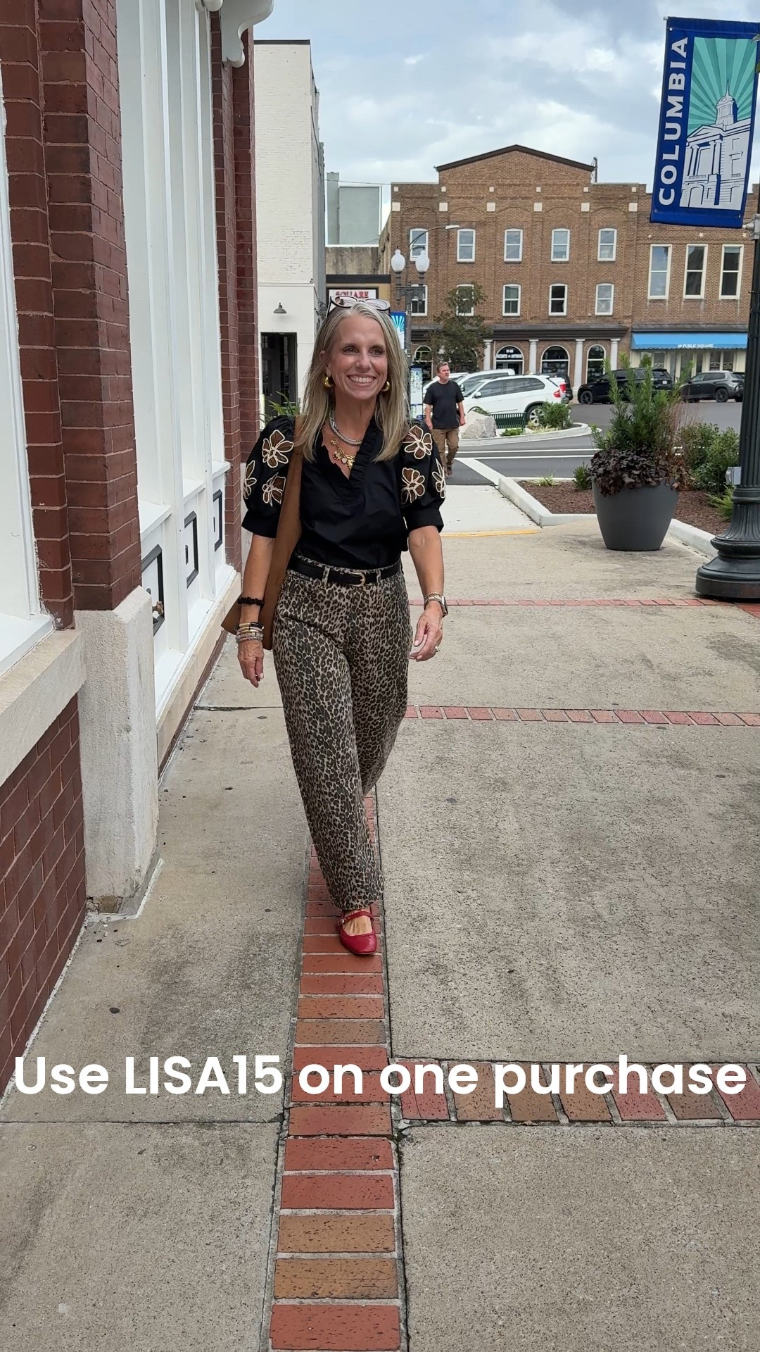 Wearing small top (could go XS) and 26 jeans (could go 25) Use code COAST25 on Erin McDermottt

#LTKOver40 #LTKStyleTip #LTKFindsUnder50