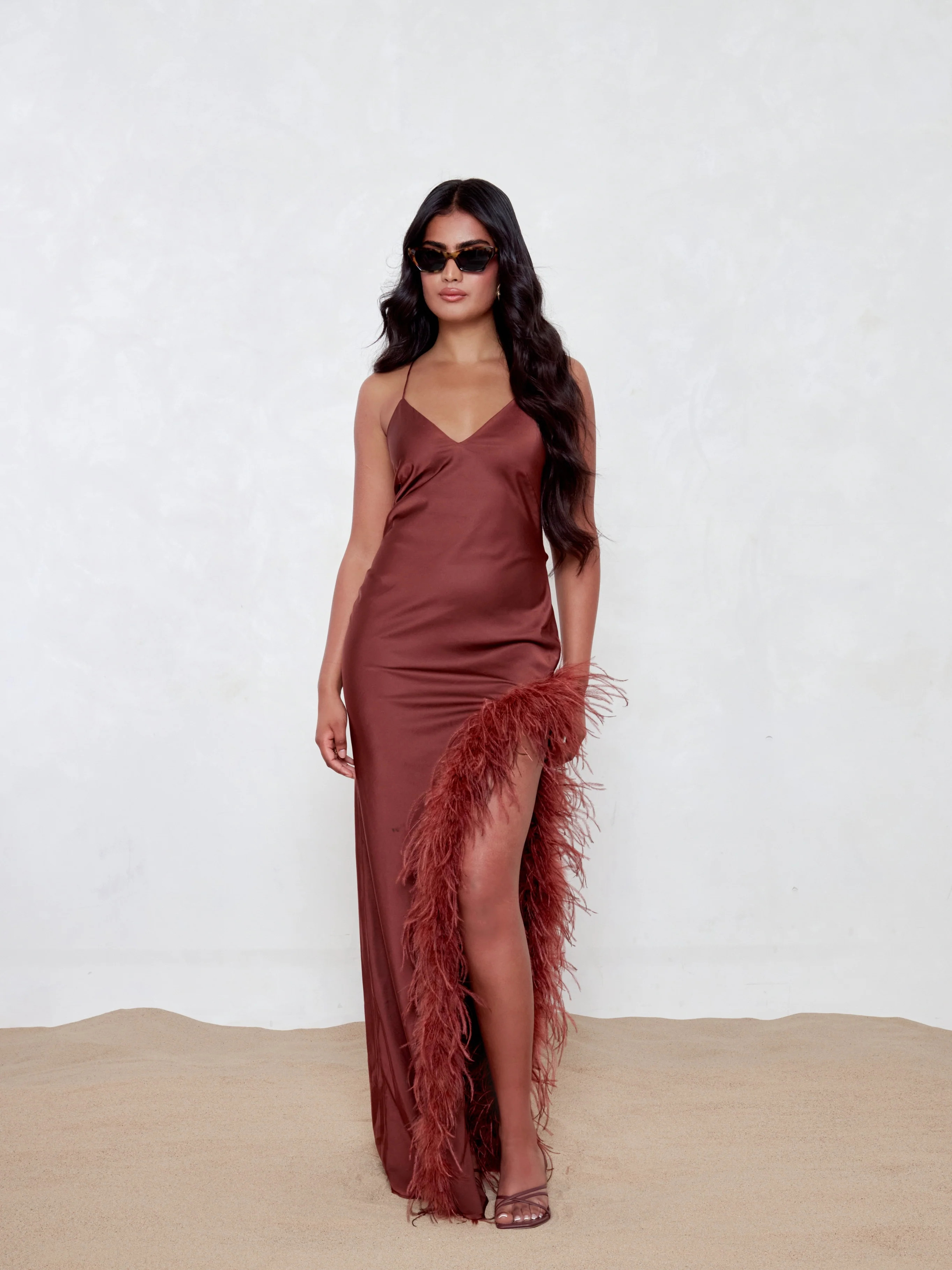 Selina Dress - Chocolate | Melrose Haus