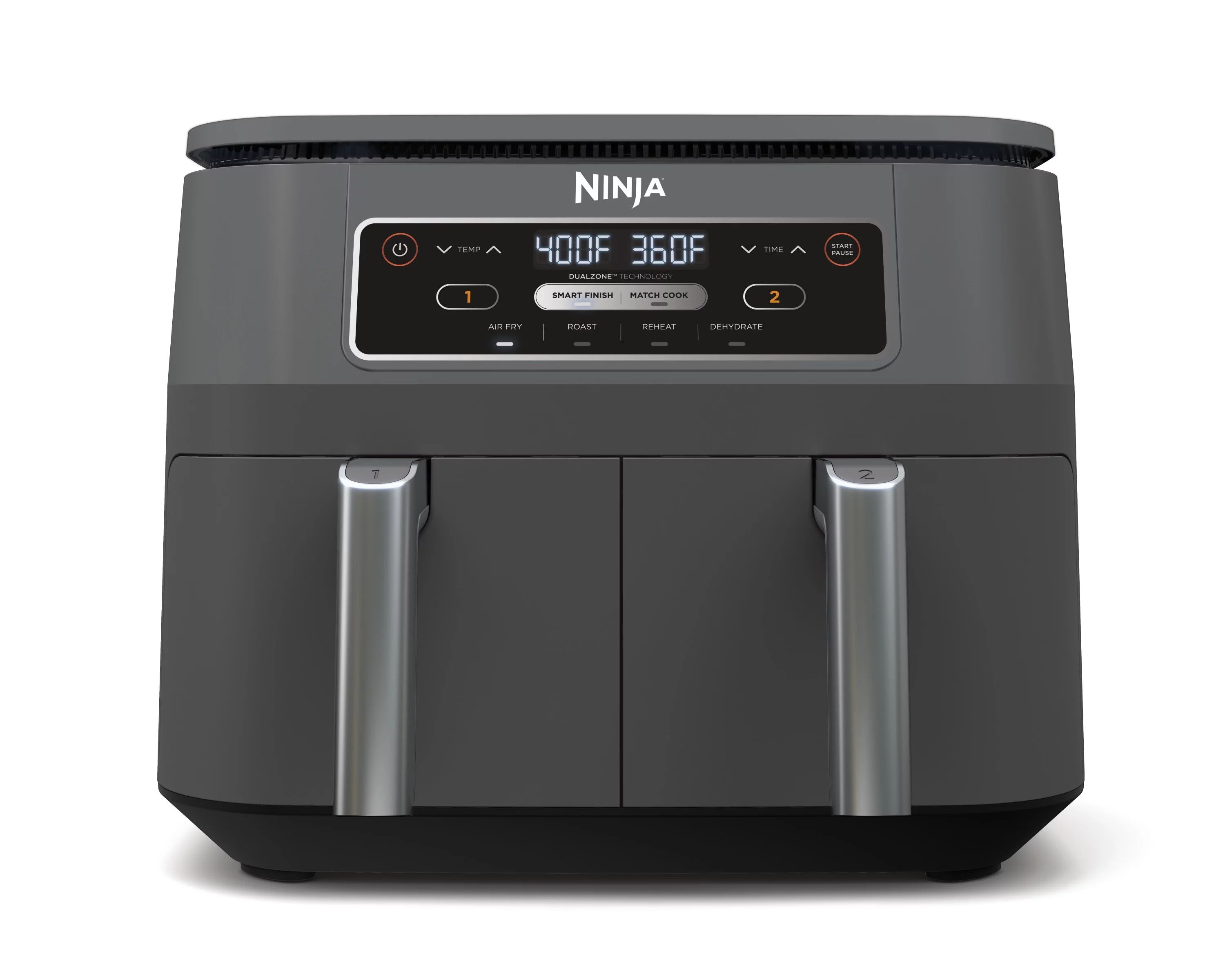 Ninja® Foodi® 4-in-1 8-qt. 2-Basket Air Fryer with DualZone™ Technology, DZ100WM - Walmart.co... | Walmart (US)