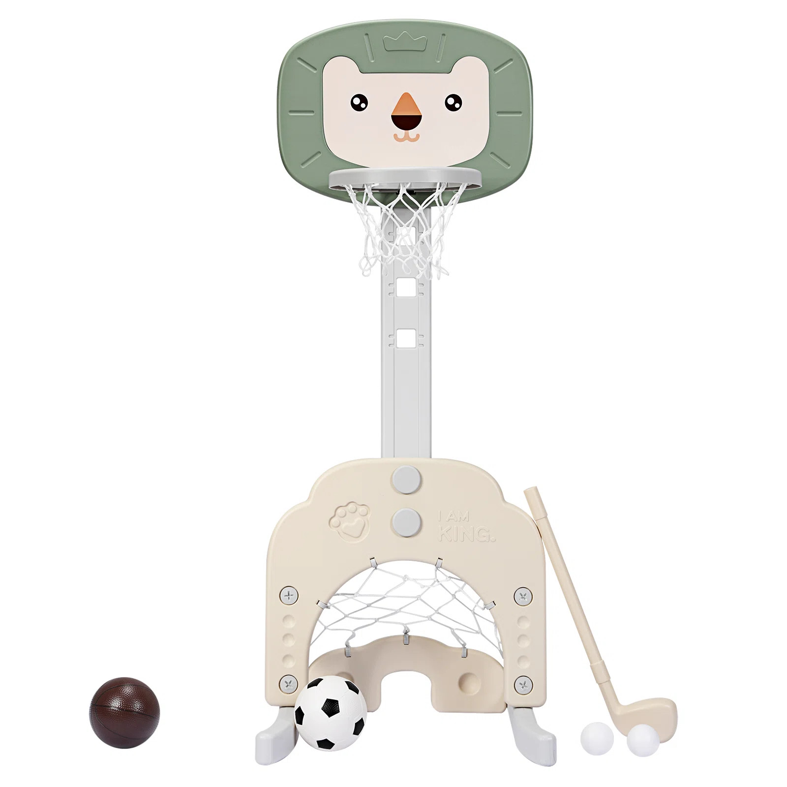 Patiojoy 58.5" Outdoor Toddler Basketball Hoop (Ball Included) | Wayfair North America