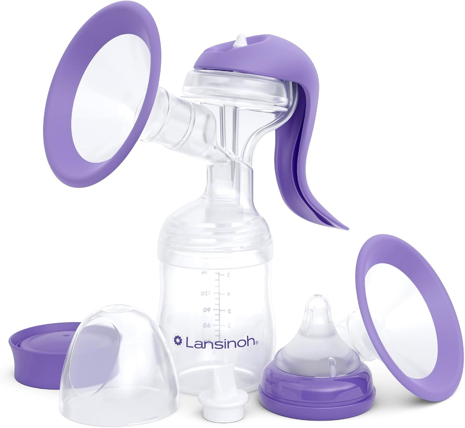 Lansinoh Manual Breast Pump, Hand Pump for Breastfeeding | Amazon (US)