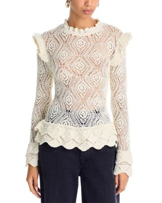 Crochet Top - Exclusive | Bloomingdale's (US)