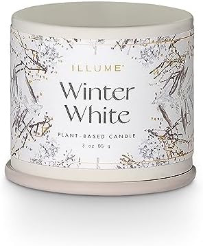 ILLUME Demi Vanity Tin Candle, Winter White | Amazon (US)