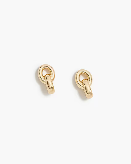 Chainlink statement earrings | J.Crew Factory
