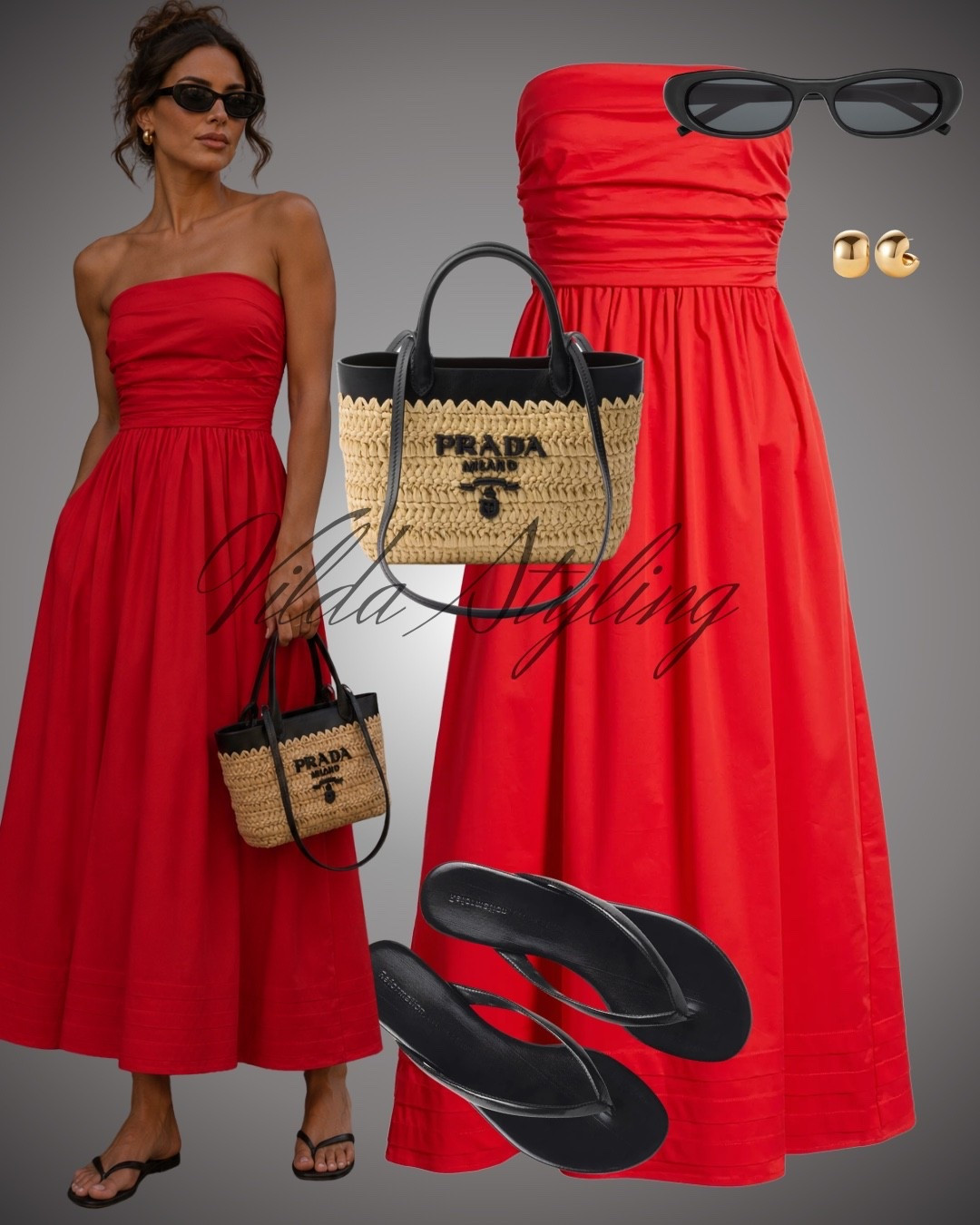 Summer Aesthetic
Vacation mode: Activated. ☀️ This bold red midi is the perfect staple for sunset dinners and warm days.
Red dress raffia bag black sandals
#LTKsummer #SummerStyle #OOTD #RedDress #EffortlessStyle #VacationOutfit #MinimalistStyle #SummerVibes #StreetStyle #OutfitInspiration #StyleInsp

#LTKsummer #LTKtravel #LTKdresses