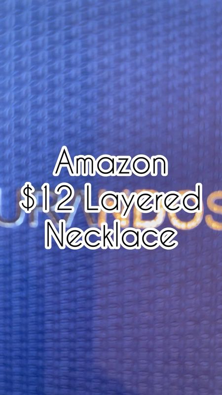 Amazon $12 Necklacee

#LTKFindsUnder50 #LTKStyleTip