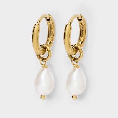 Hey Harper Waterproof Camila Earrings - Gold | Target