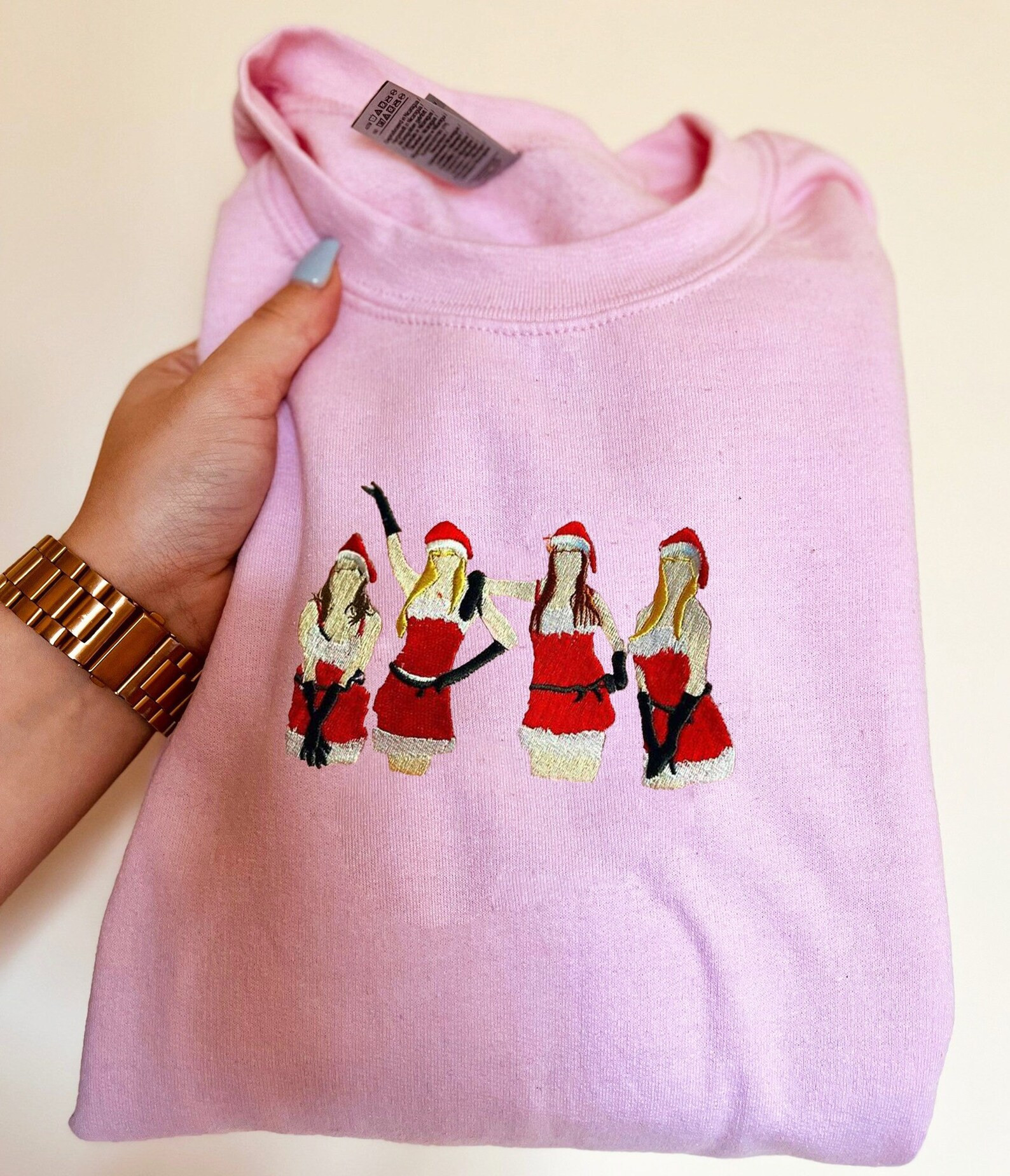 Mean Girls Christmas Sweatshirt Embroidered Women's - Etsy | Etsy (US)