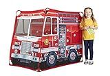 Melissa & Doug Fire Truck Fabric Play Tent and Storage Tote | Amazon (US)