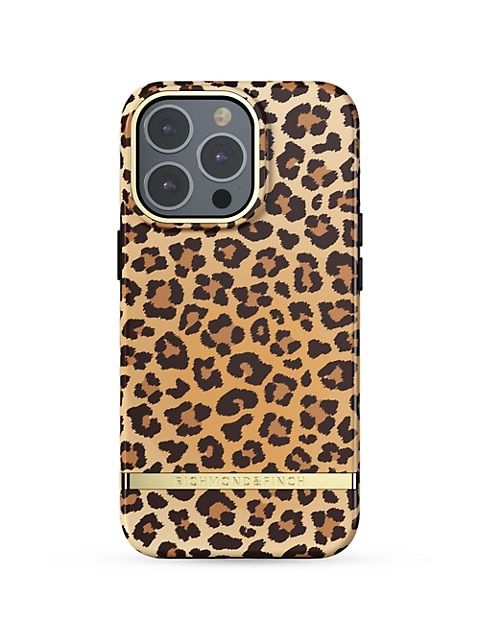 Soft Leopard iPhone 13 Pro Case | Saks Fifth Avenue