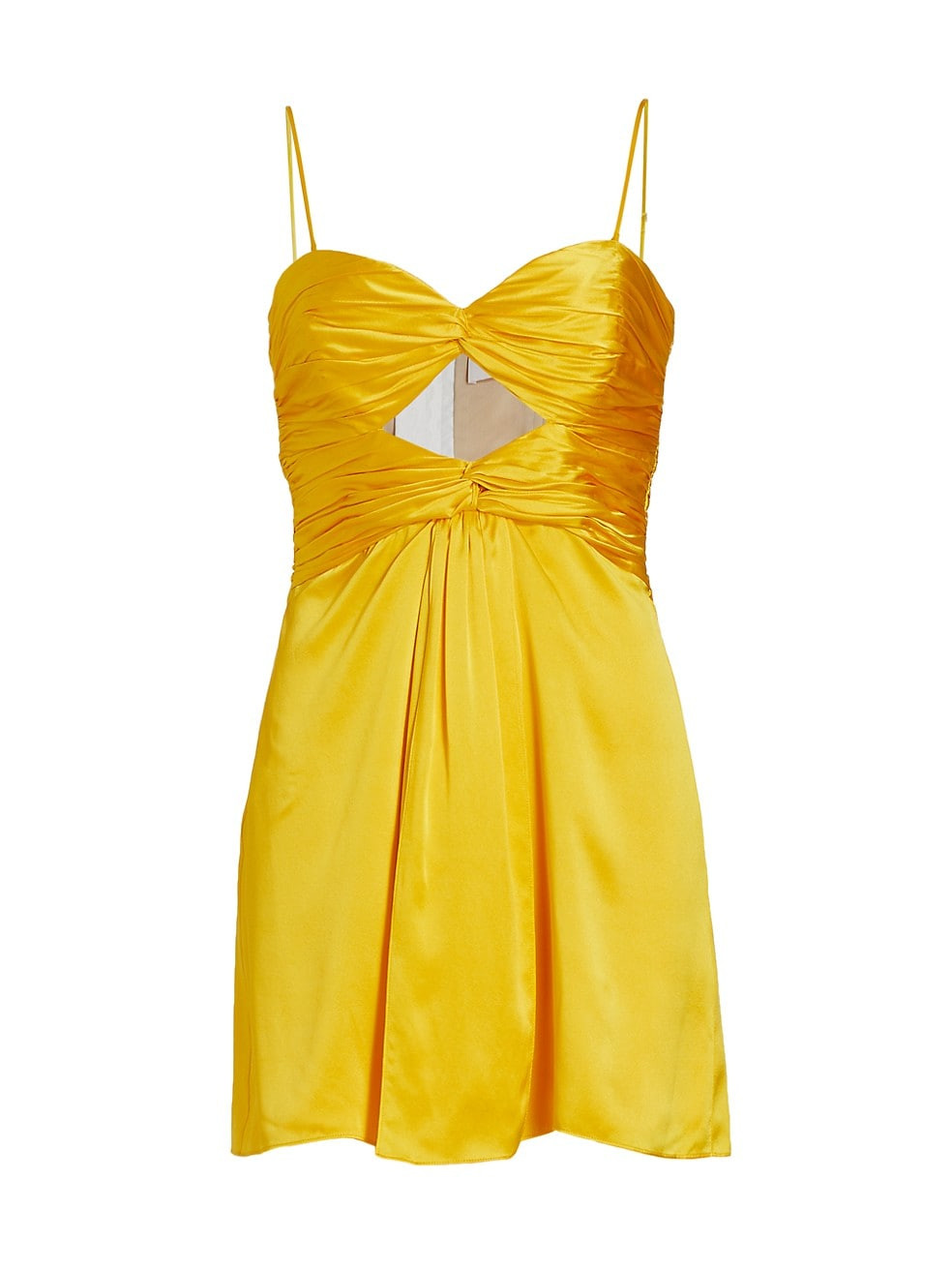 Beck Silk Cut-Out Midi-Dress | Saks Fifth Avenue