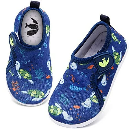 FEETCITY Baby Boy s Girls Water Shoes Slip-on Swim Beach Pool Shoe Walking Outdoor Sneakers Tortoise | Walmart (US)