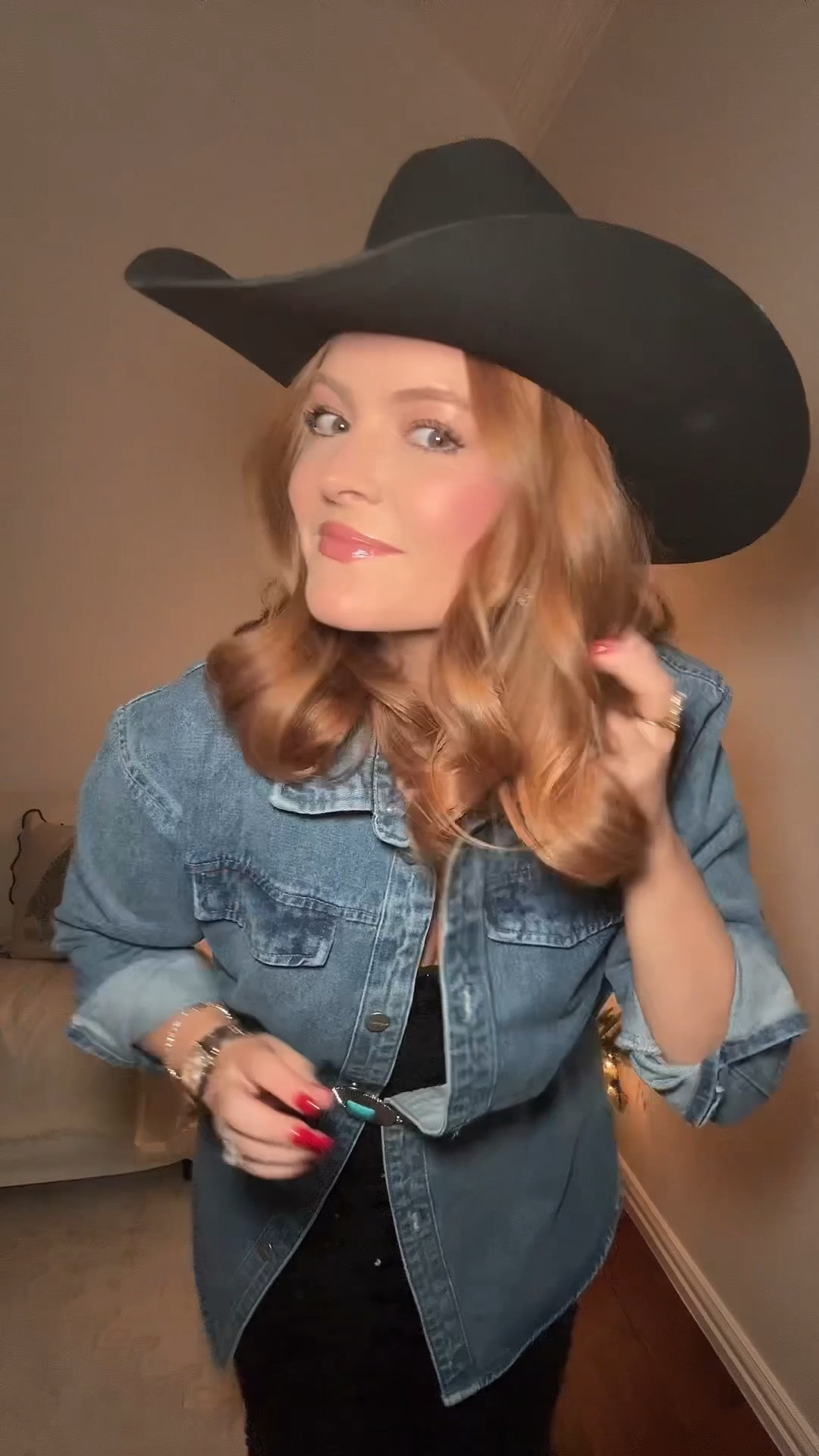 Company holiday party! This sequin dress is so pretty and easy to style! Threw on a denim shirt for a denim and dazzle theme holiday party✨

#LTKgrwm #LTKHoliday #LTKmomlife