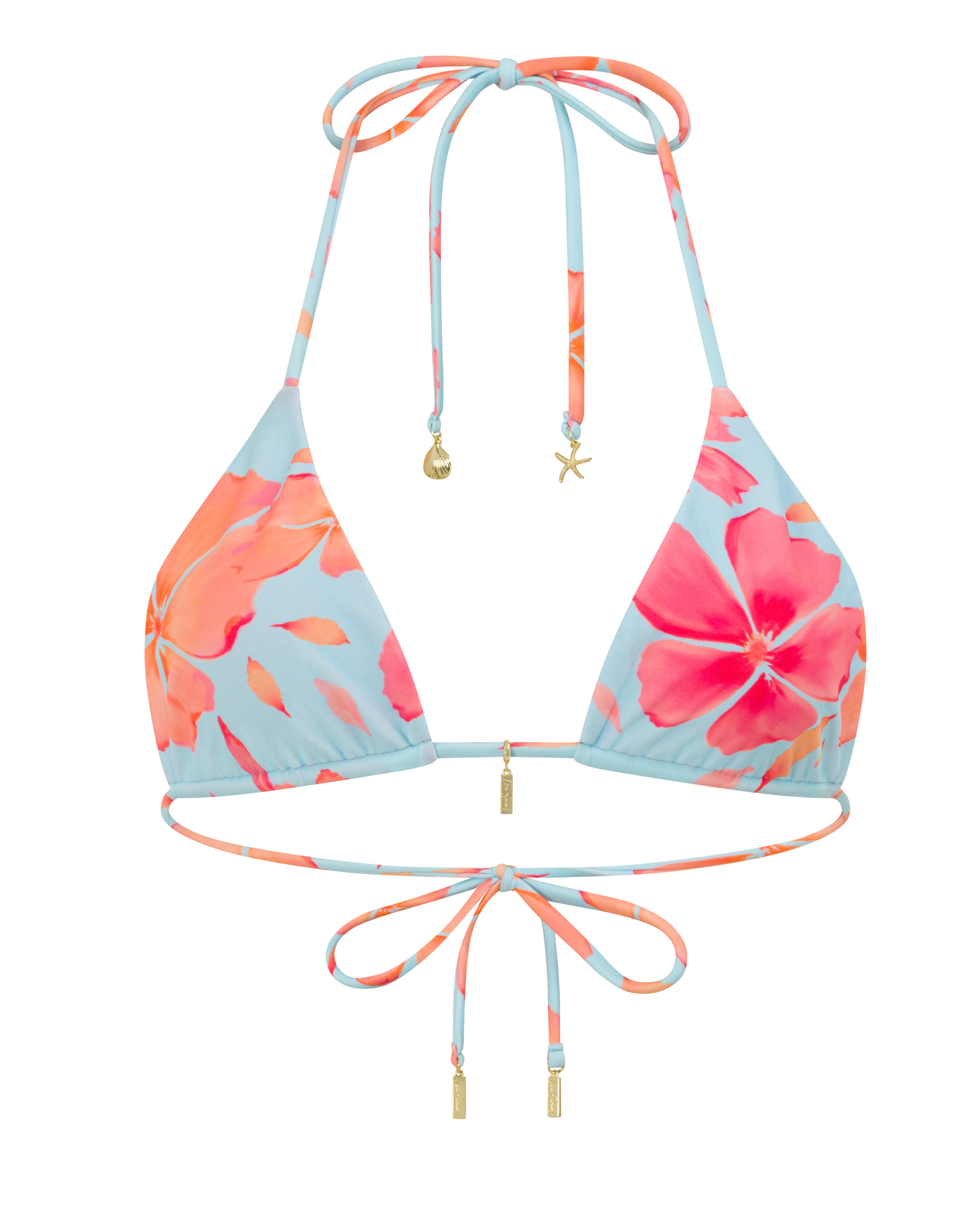Flora Top in Sorbet Reversible | Leni Swims