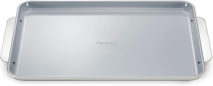 Caraway Non-Stick Ceramic Baking Sheet - Naturally Slick Ceramic Coating - Non-Toxic, PTFE & PFOA... | Amazon (US)