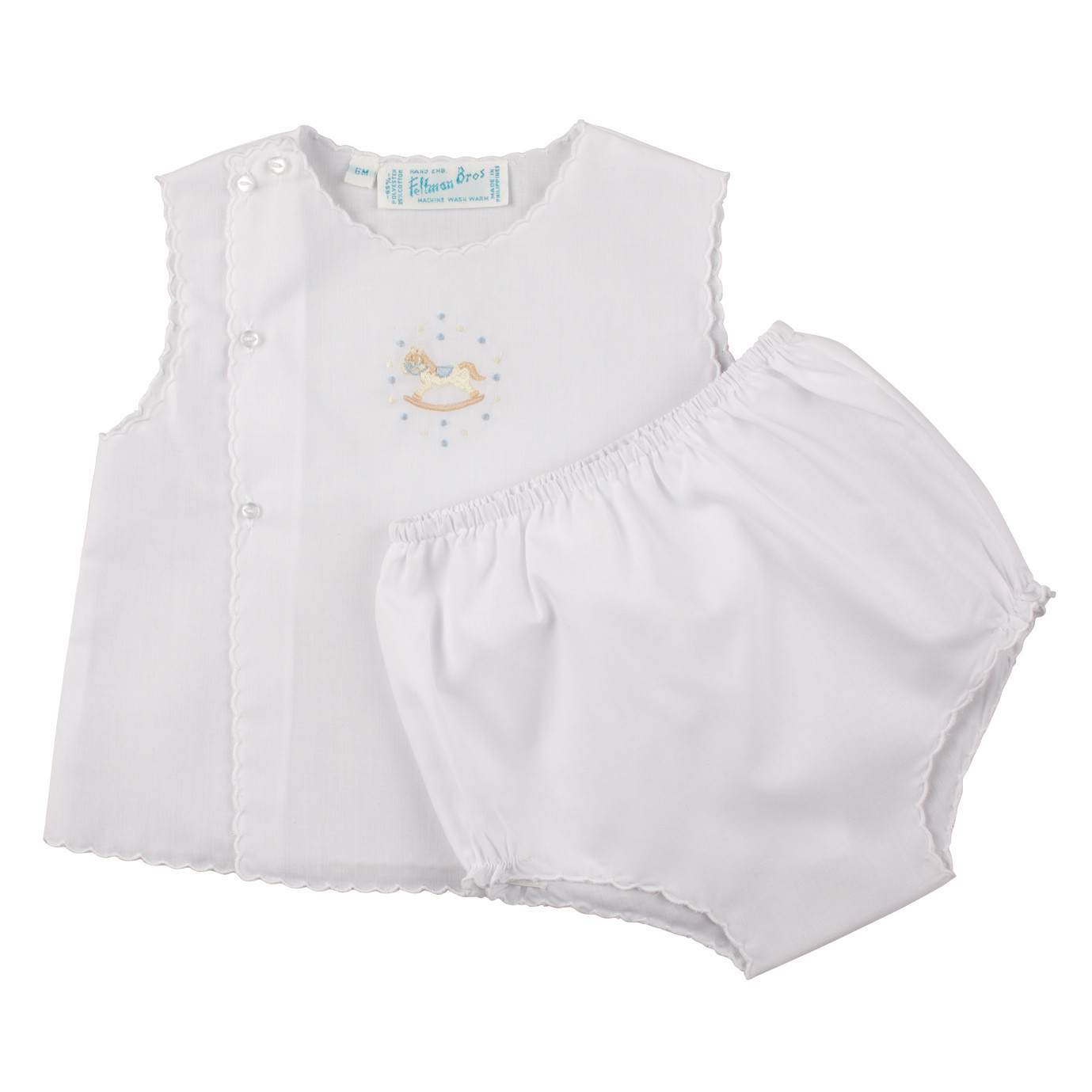 Boys Rocking Horse Diaper Set | Feltman Brothers
