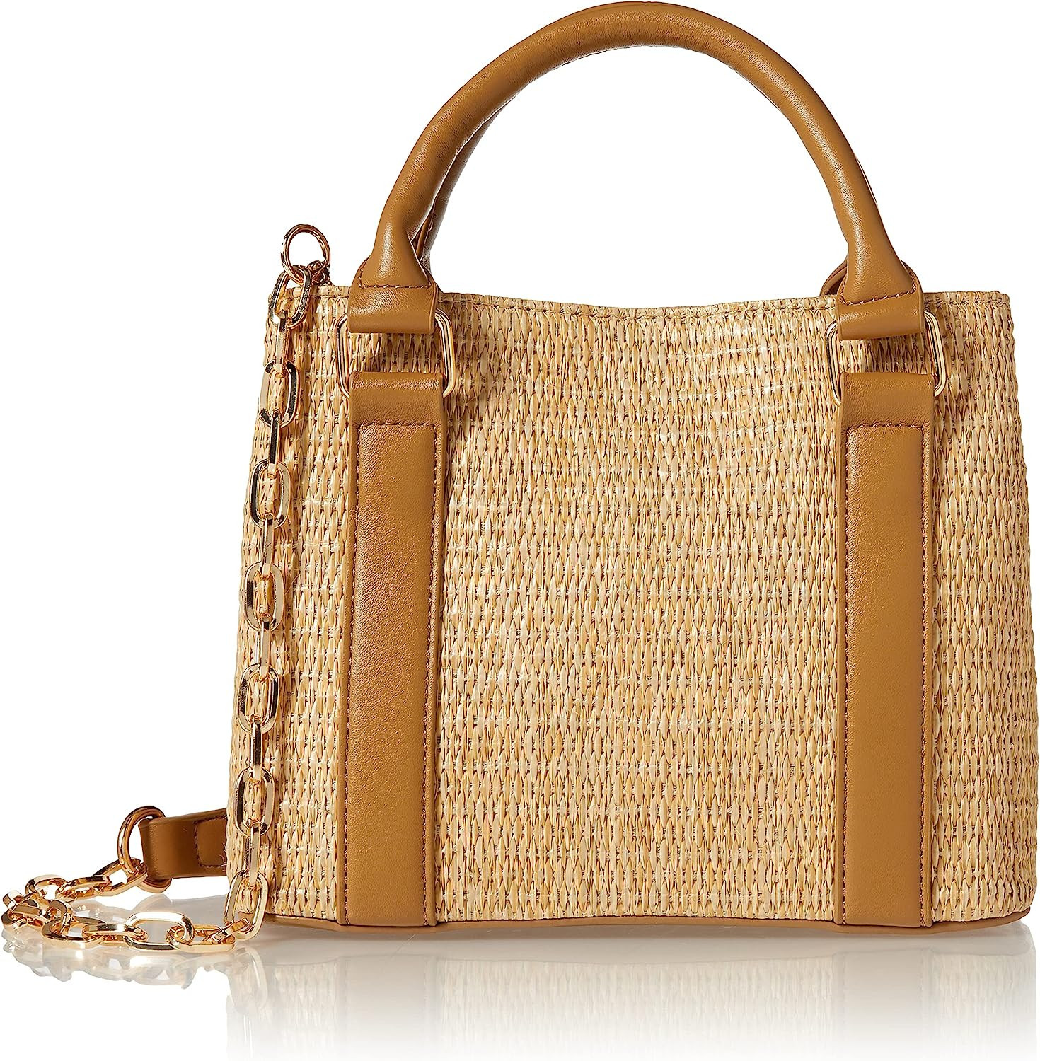 The Drop Women's Orla Boxy Straw Crossbody | Amazon (US)