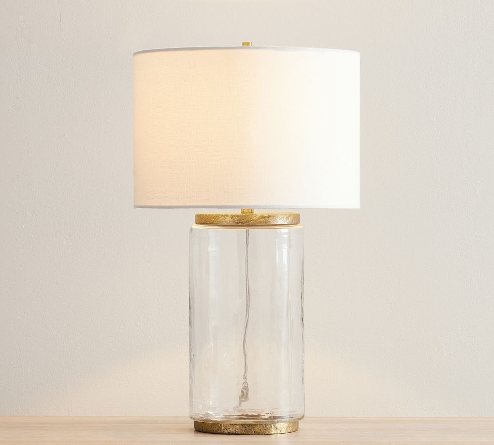 Dalton Recycled Glass Table Lamp (20") | Pottery Barn (US)