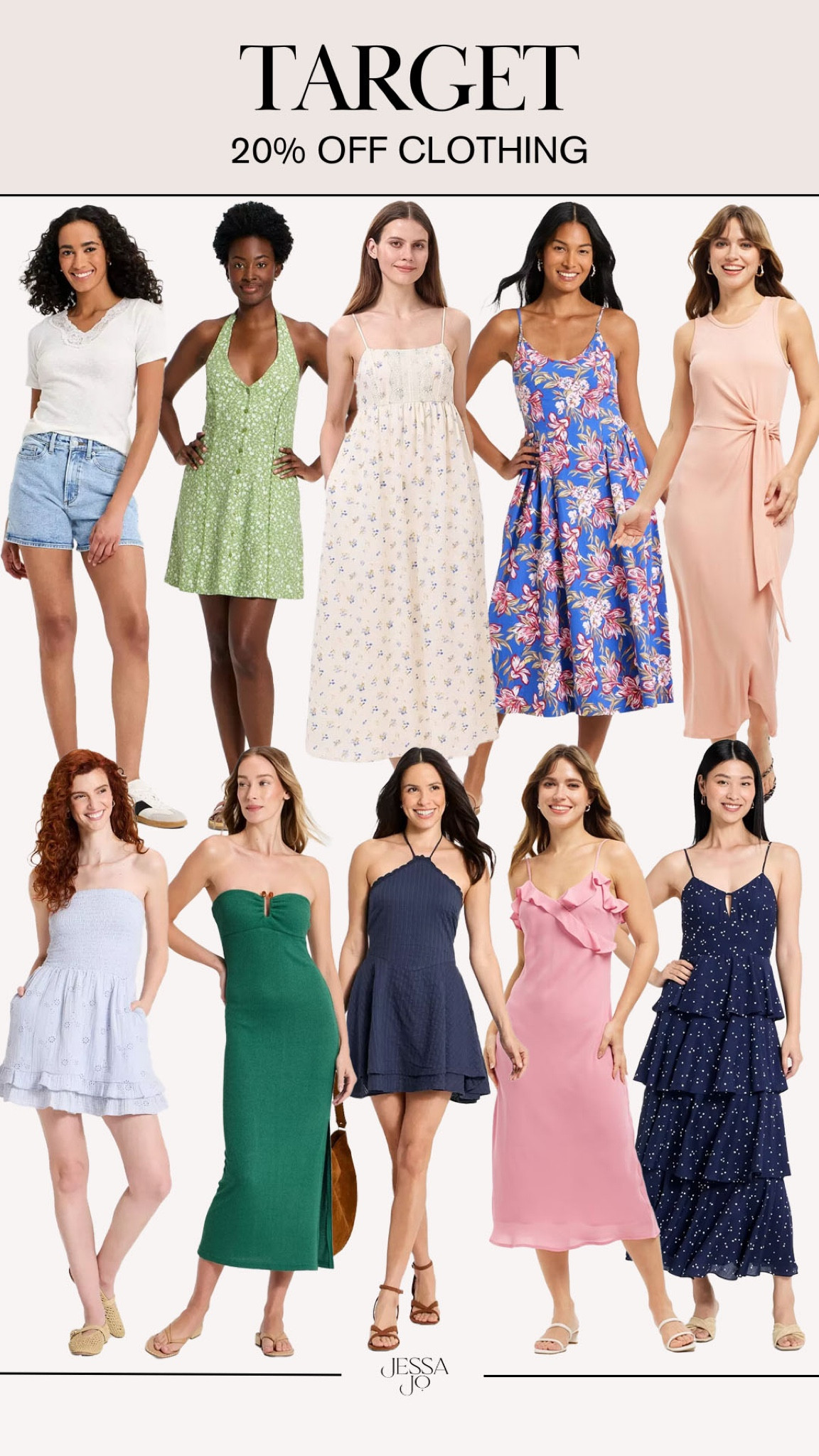 Target fashion. Target deals. Target summer dress. Target 20% off clothing  

#LTKootd #LTKSaleAlert #LTKSeasonal