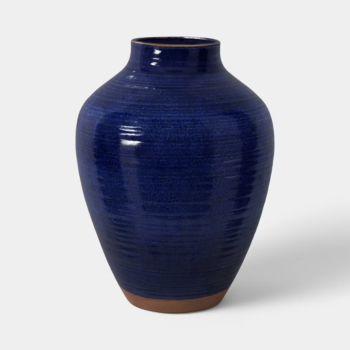XL Tuscan Ceramic Vase Blue - Threshold™ | Target