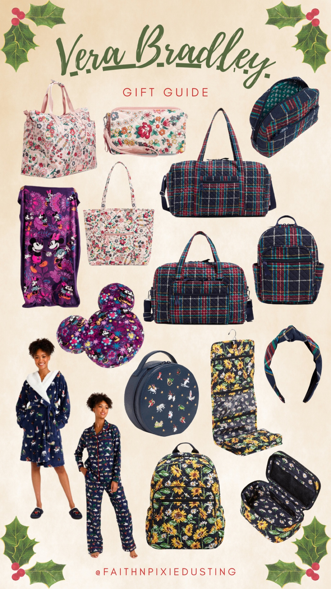 Vera Bradley Gift Guide - get up to 50% off + FREE SHIPPING thru 11/29. Code GRACIE saves you an extra 10% #vbambassador

#LTKSeasonal #LTKHoliday #LTKGiftGuide