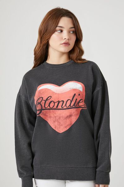 Blondie Graphic Lace-Up Pullover | Forever 21