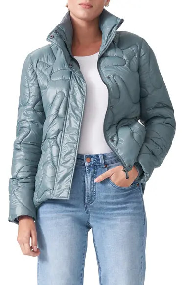 Josie Short Water Resistant Puffer Jacket | Nordstrom